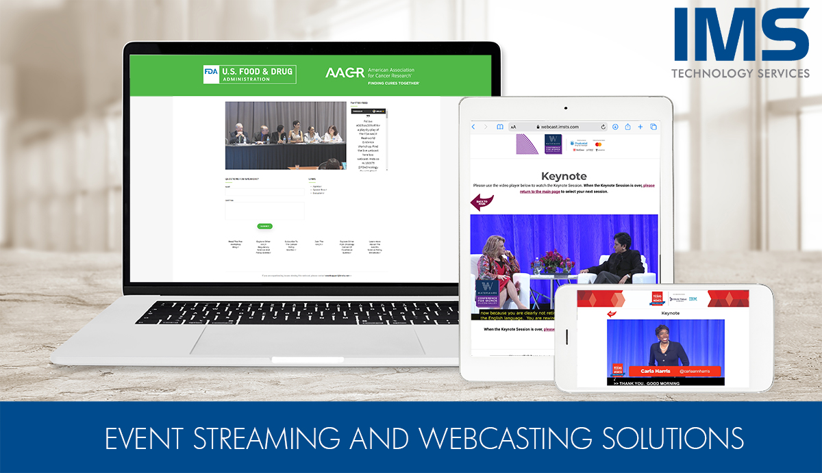 Event streaming and webcasting services