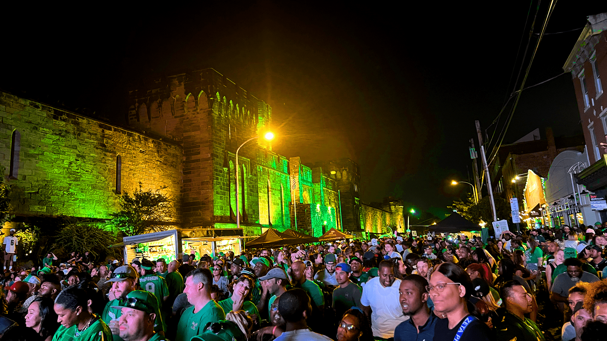 Philadelphia Eagles Outdoor Block Party